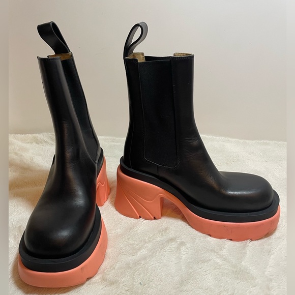 Bottega Veneta - “Flash” Platform Ankle Boot - Picture 4 of 5